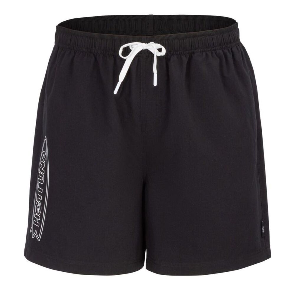 Hot Tuna Mens Relaxed Fit Swim Shorts / Black